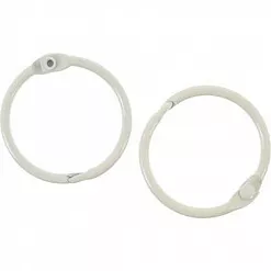 Набор разъемных колец "Белый", диаметр 30 мм (Mr.Painter) Набор разъемных колец "Белый", диаметр 30 мм (Mr.Painter)