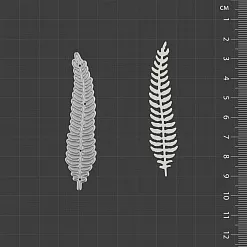 Нож "Листик 1", 1,7x7,2 см (Mr.Painter)