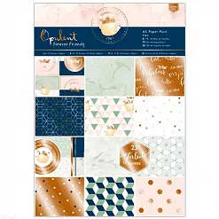 Набор бумаги А5 "Forever friends. Opulent. Друзья навсегда. Роскошь", 32 листа (DoCrafts) Набор бумаги А5 "Forever friends. Opulent. Друзья навсегда. Роскошь", 32 листа (DoCrafts)