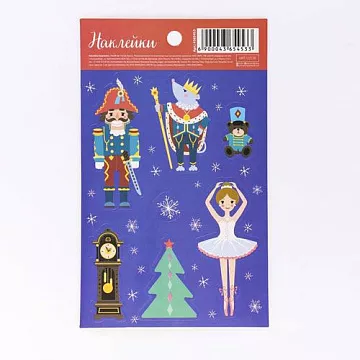 Наклейки 11х18 см "Щелкунчик" (АртУзор) Наклейки 11х18 см "Щелкунчик" (АртУзор)