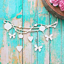 Украшение из чипборда "Гирлянда" (ScrapКрым)