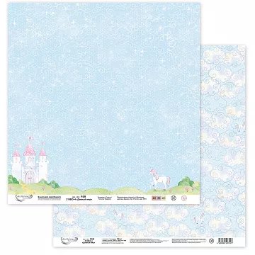 Бумага 30х30 см "Дивный мир 4" (Mr.Painter)