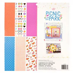 Набор бумаги 30х30 см "Amy Tangerine. Picnic in the park", 48 листов (American Crafts) Набор бумаги 30х30 см "Amy Tangerine. Picnic in the park", 48 листов (American Crafts)