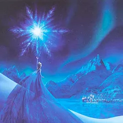 Набор бумаги 30х30 см "Frozen", 150 листов (SandyLion)
