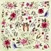 Бумага 20х20 см "Marsala Flowers's" (Summer Studio)