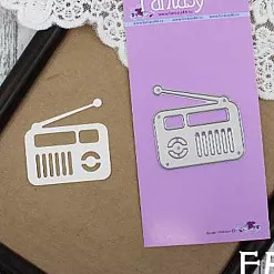 Нож "Радио приемник", 4х3,8 см (Fantasy) Нож "Радио приемник", 4х3,8 см (Fantasy)