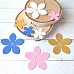 Набор вырубок "Цветы с серединками" (ScrapMania)
