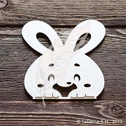 Заготовка для тиснения "Зайка 4" (ArtLines)