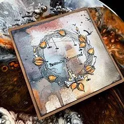 Штамп "Физалис", 2,7 см (Скрапклуб)