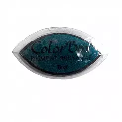 Штемпельная подушечка ColorBox, малахитовая (Teal) Штемпельная подушечка ColorBox, малахитовая (Teal)
