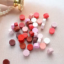 Сургуч в пакете "Восьмигранник. От розового до красного. Матовый", 40 шт Сургуч в пакете "Восьмигранник. От розового до красного. Матовый", 40 шт