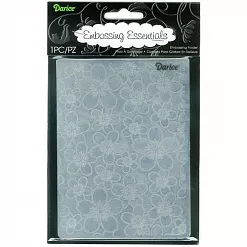 Папка для тиснения А6 "Цветы. Пятилистники" (Darice)