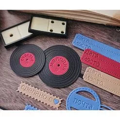 Нож "Пластинки", 5х5 см (AgiArt)