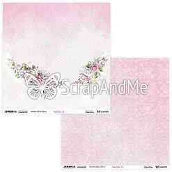 Бумага 30х30 "Pink Roses 03/04" (ScrapAndMe) Бумага 30х30 "Pink Roses 03/04" (ScrapAndMe)