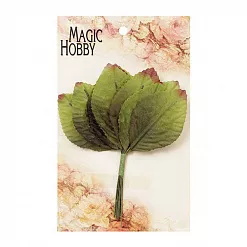Набор тканевых листочков "Зеленые" (Magic Hobby)