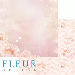 Бумага "Мой сад. Пионовая мечта" (Fleur-design)