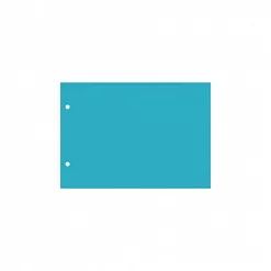 Набор пластиковых листов А5 "Прозрачные горизонтальные. 2 отверстия", толщина 0,5 мм (CraftStory)