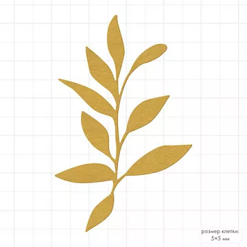 Нож "Веточка 10", 3,9х6,1 см (Mr.Painter)