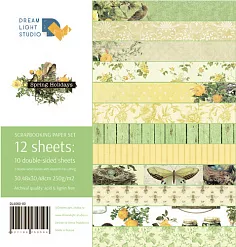 Набор бумаги 30х30 см "Spring holidays", 12 листов (DreamLight Studio) Набор бумаги 30х30 см "Spring holidays", 12 листов (DreamLight Studio)