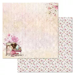 Бумага "Маленькая королева. Улыбайся" (ScrapMania) Бумага "Маленькая королева. Улыбайся" (ScrapMania)