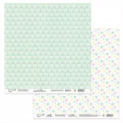 Набор бумаги 15х15 см "Сладкое время", 12 листов (Mr.Painter)