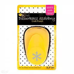 Дырокол Dalprint 3,7 см "Снежинка" (Dalprint)