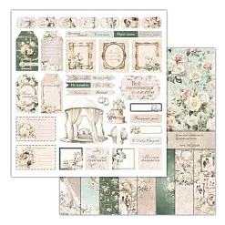 Бумага 20х20 см "Один путь на двоих 09" (Ромалетта) Бумага 20х20 см "Один путь на двоих 09" (Ромалетта)