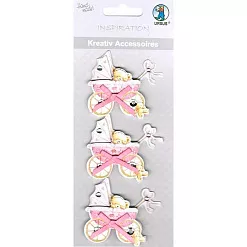 Наклейки объемные "У нас девочка!" (Ursus) Наклейки объемные "У нас девочка!" (Ursus)