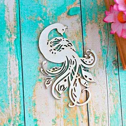 Украшение из чипборда "Жар-птица" (ScrapКрым)