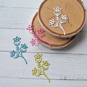 Набор вырубок "Ягодки шиповника" (ScrapMania)