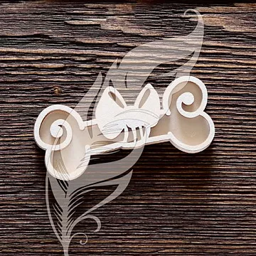 Украшение из чипборда "Шейкер. Косточка" (ArtLines)