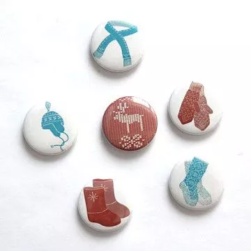 Набор фишек "Зимние вещи. Цветные" (Soul HM)