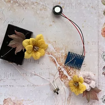 Музыкальный модуль "Морской" с шумом волн и звуком чаек (ScrapIllumination)