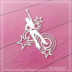 Чипборд "Диско", 5,2х8 см (СкрапМагия) Чипборд "Диско", 5,2х8 см (СкрапМагия)