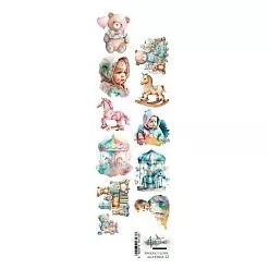 Бумага 6х30 см "Girl pony. Для вырезания" (Alchemy of Art)