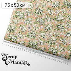 Отрез ткани 75х50 см "На лесной опушке. Цветение" (ScrapMania) Отрез ткани 75х50 см "На лесной опушке. Цветение" (ScrapMania)