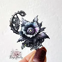 Набор высечек из ткани "Стимфлора", 29 шт (RozeFlowers)