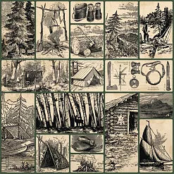 Бумага "Дневник туриста. Лучшие кадры" (ScrapMania)