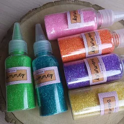 Набор глиттера "Пудра неон", 6 шт, 30 гр (АртУзор)