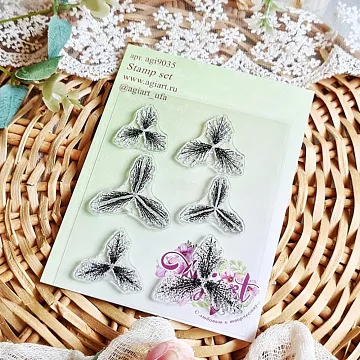 Штамп "Цветочный №5" (AgiArt)