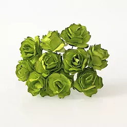 Букет кудрявых роз "Зеленые", 10 шт (Craft)