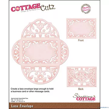 Форма для вырубки "Резной конверт" (CottCutz)