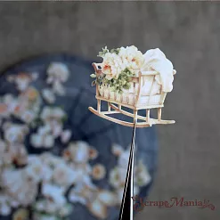 Набор высечек из ткани "Плюшевые малыши", 28 шт (ScrapMania)