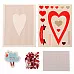 Набор для создания открытки-шейкера "С любовью!" (АртУзор) Набор для создания открытки-шейкера "С любовью!" (АртУзор)