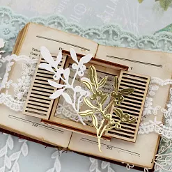 Нож "Веточка омелы" 5,2х7 см (AgiArt) Нож "Веточка омелы" 5,2х7 см (AgiArt)