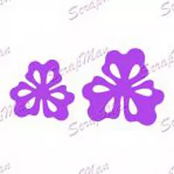 Набор ножей для вырубки "Цветы 4" (Scrapman)