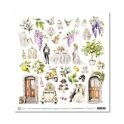 Бумага 30х30 см "Южный ветер. Для вырезания" (Golden Scrap) Бумага 30х30 см "Южный ветер. Для вырезания" (Golden Scrap)