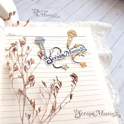 Нож "Музыка. Микрофон", 2,2х5 см (ScrapMania) Нож "Музыка. Микрофон", 2,2х5 см (ScrapMania)