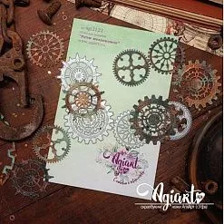 Нож "Ритм механизмов", 6,5х6,5 см (AgiArt) Нож "Ритм механизмов", 6,5х6,5 см (AgiArt)