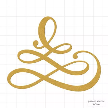 Нож "Завиток 8", 5,2х4,2 см (Mr.Painter)